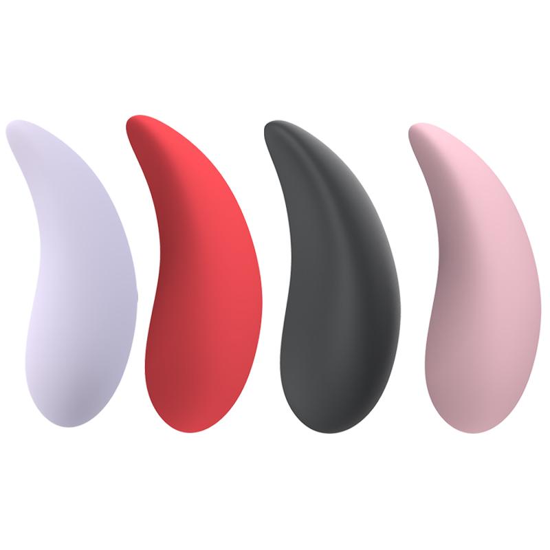 GINYA New Design Gradient Color Liquid Silicone Clitoral Vibrator — CH01316