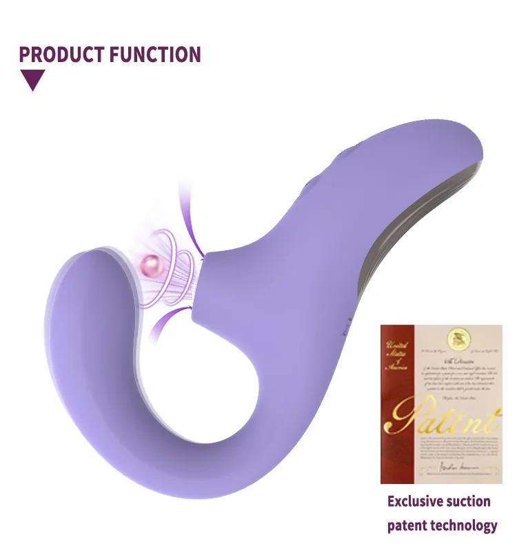 Female sucking vibrator G-spot stimulation — CH05080 gallery image 4