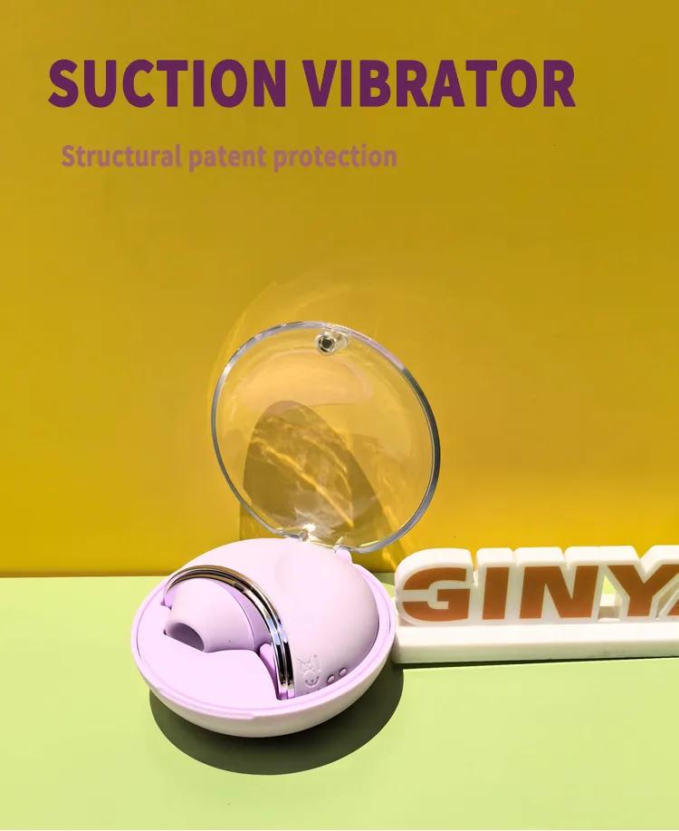 GINYA Portable female suction vibrator — CH05059 gallery image 1