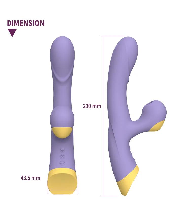 GINYA New Design Gravity Sensor Sucking Toys Vibrators gallery image 2