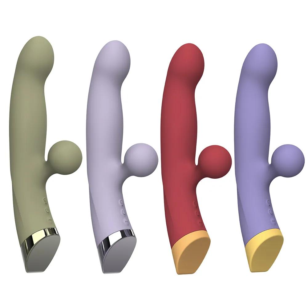 GINYA New Design Gravity Sensor Finger Wiggling Rabbit Vibrators