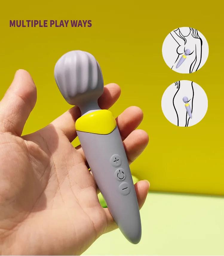 GINYA New Design Female Strong Vibration Mini AV Wand Massager gallery image 5