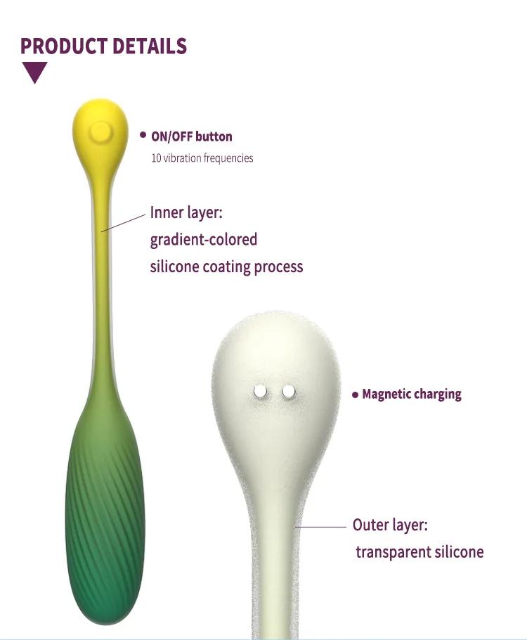 GINYA Dual Layer Silicone Love Egg gallery image 6