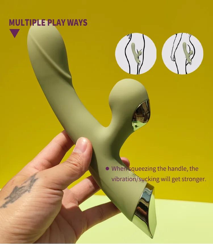 GINYA New Design Gravity Sensor Sucking Toys Vibrators gallery image 4