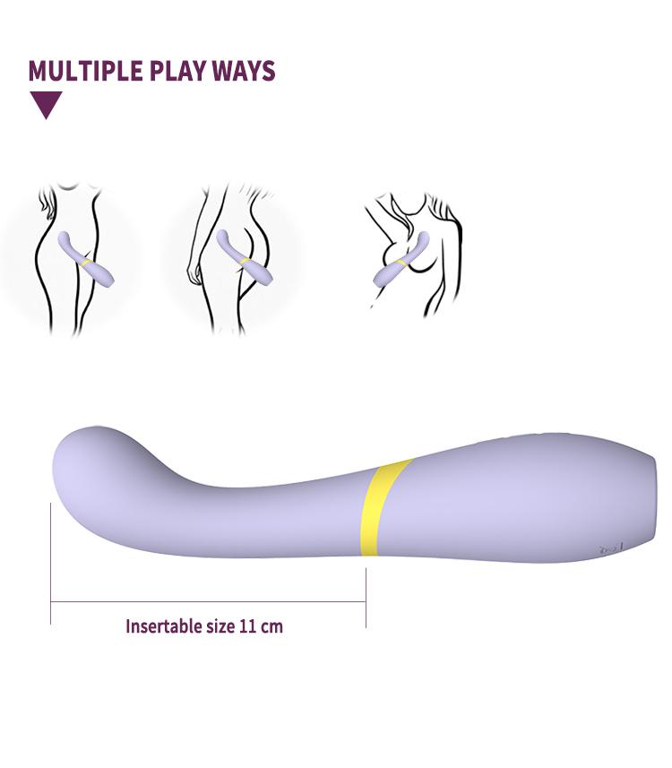 GINYA 2024 New Design Cute Mini G-spot Vibrator gallery image 4