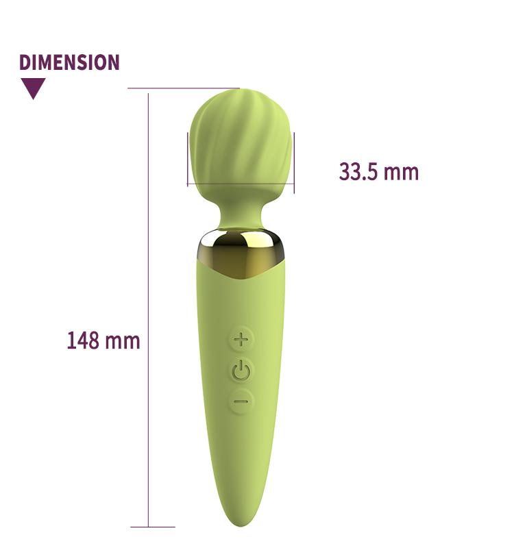 GINYA New Design Female Strong Vibration Mini AV Wand Massager gallery image 3