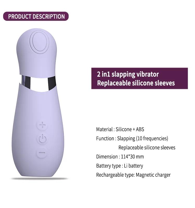 GINYA New 2 In 1 MINI Slapping Stimulator For Girls gallery image 2