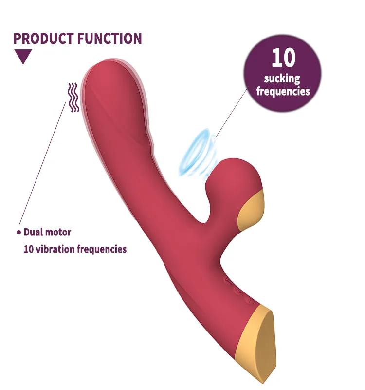 GINYA New Design Gravity Sensor Sucking Toys Vibrators gallery image 3