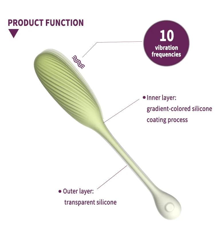GINYA Dual Layer Silicone Love Egg gallery image 4