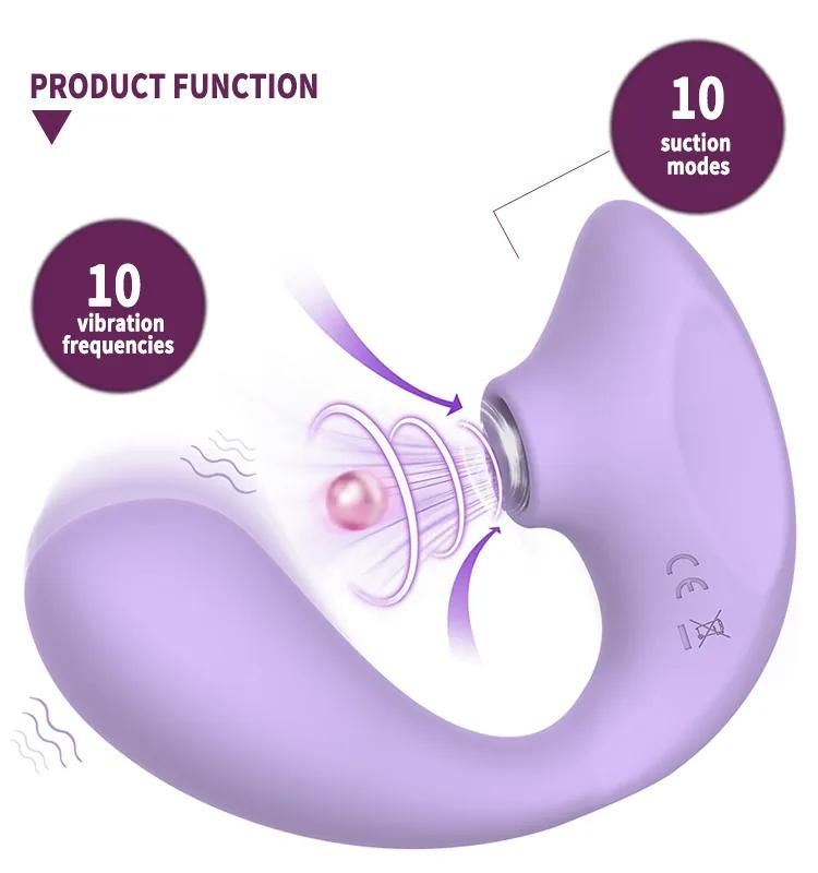 GINYA Sucker Toy Women Suction Sex Toys Clitoral Stimulator — CH05078 gallery image 4