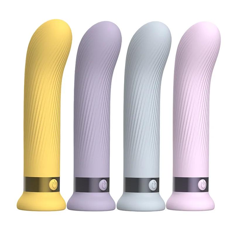 GINYA 2024 New Pinstripe Design Cute Mini G-spot Vibrator